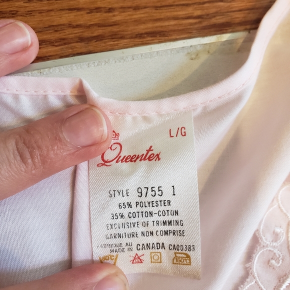 Queentex Women's Pink Large Lingerie- robe and gown - Picture 4 of 7